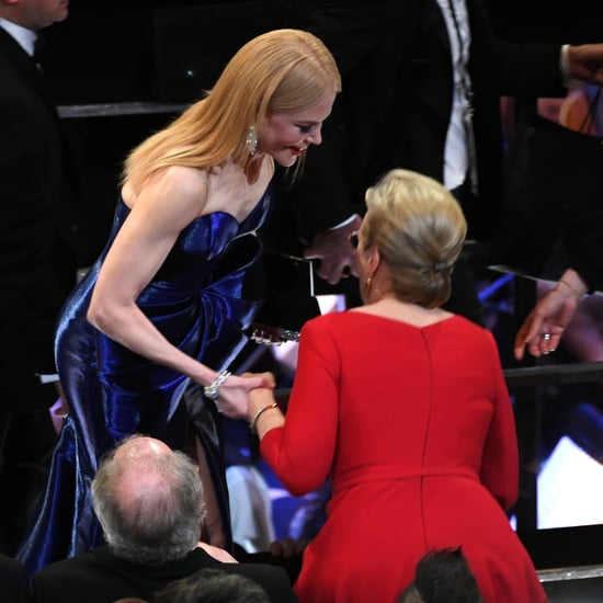 Meryl Streep and Nicole Kidman at the 2018 Oscars