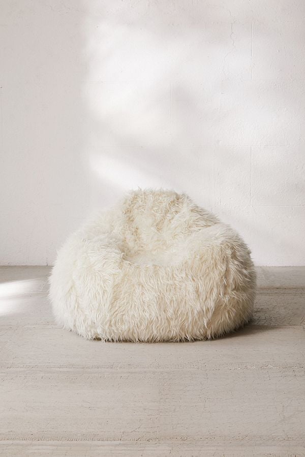 Furry Bean Bags At Urban Outfitters Popsugar Home