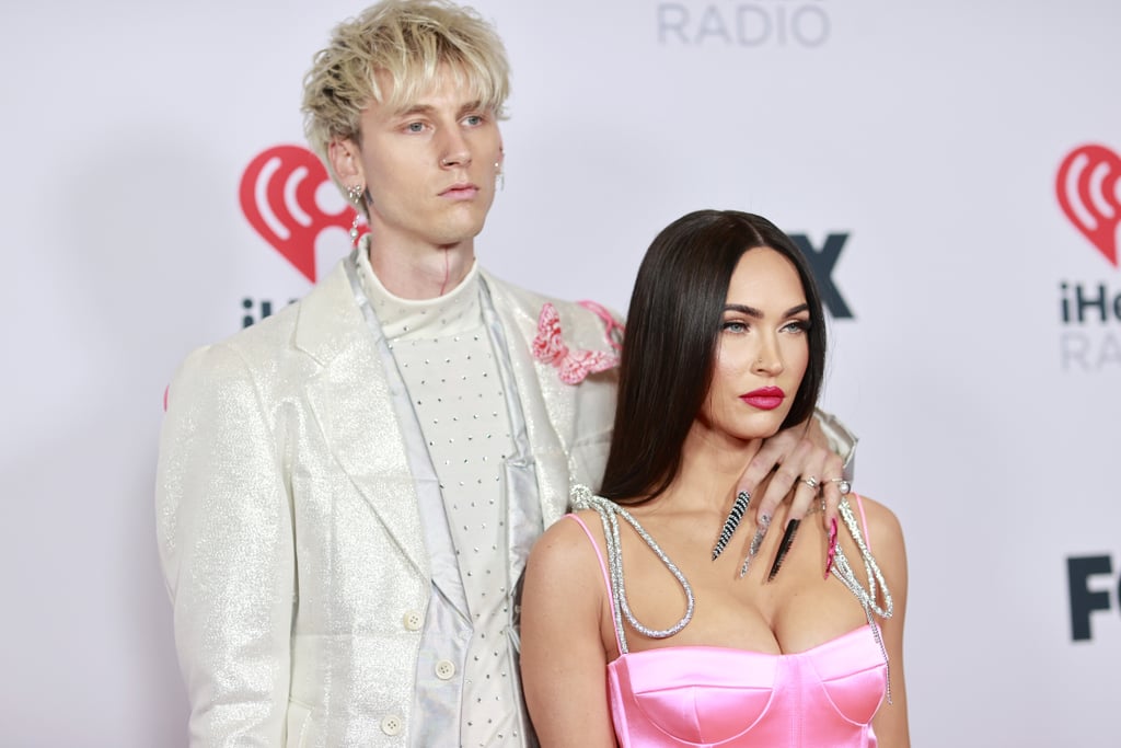 Megan Fox & Machine Gun Kelly's iHeartRadio Awards Nail Art