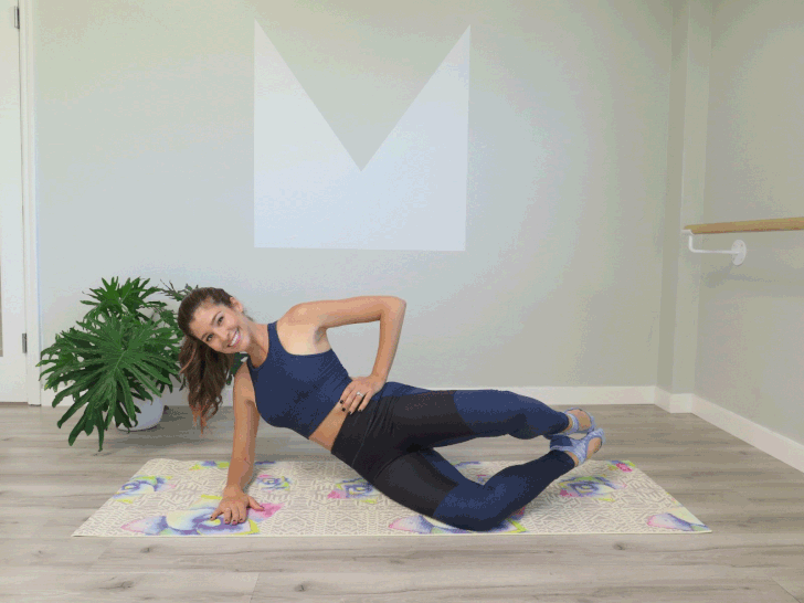 Clams NoEquipment Barre Workout at Home POPSUGAR Fitness Photo 4