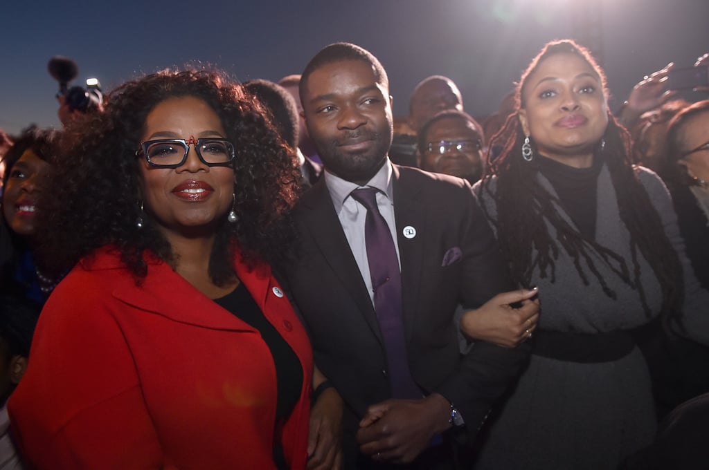 Oprah Winfrey Marching in Selma on MLK Weekend Pictures