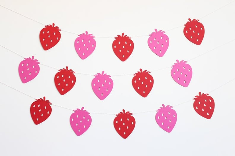 Strawberry Party Banner