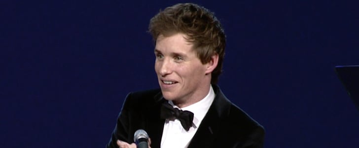 Eddie Redmayne's Speech at Palm Springs Film Fest 2015
