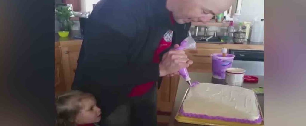 Girl Repeatedly Asks Dad What He's Doing