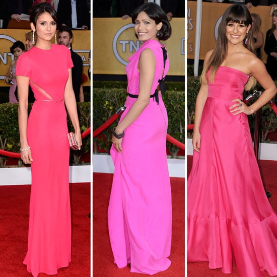 SAG Awards 2013 Red Carpet Pink Dress ...