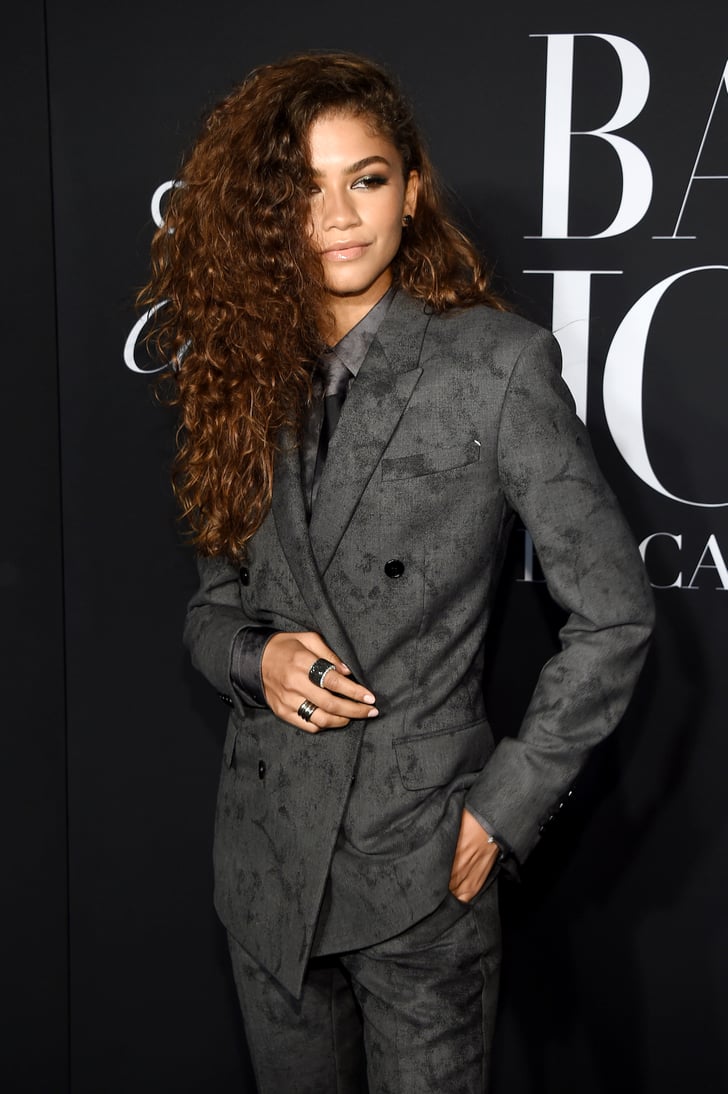 zendaya white suit