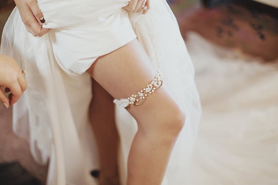 An Embellished Garter We'd Love Almost Too Much to Take Off