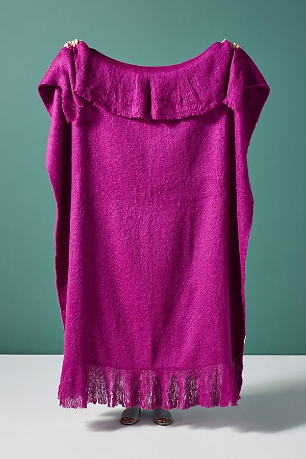 Anthropologie Beverly Throw Blanket