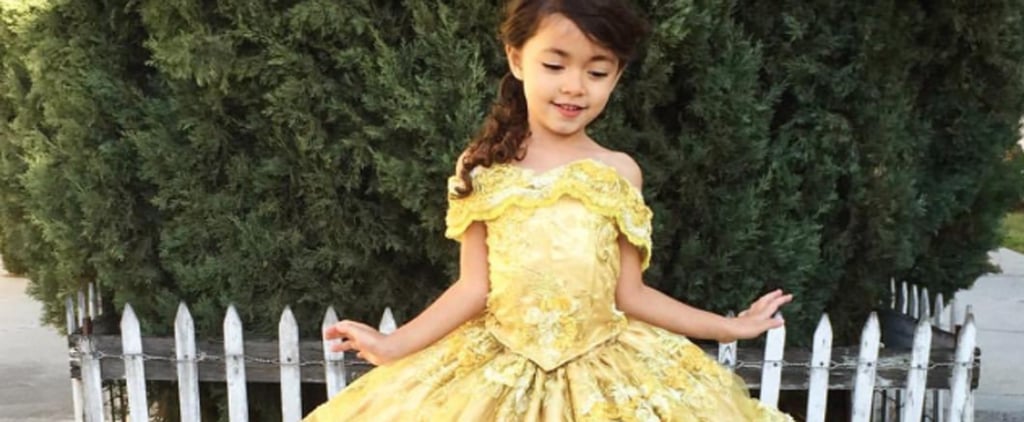 Dad Designs Disney Dresses For Daughter