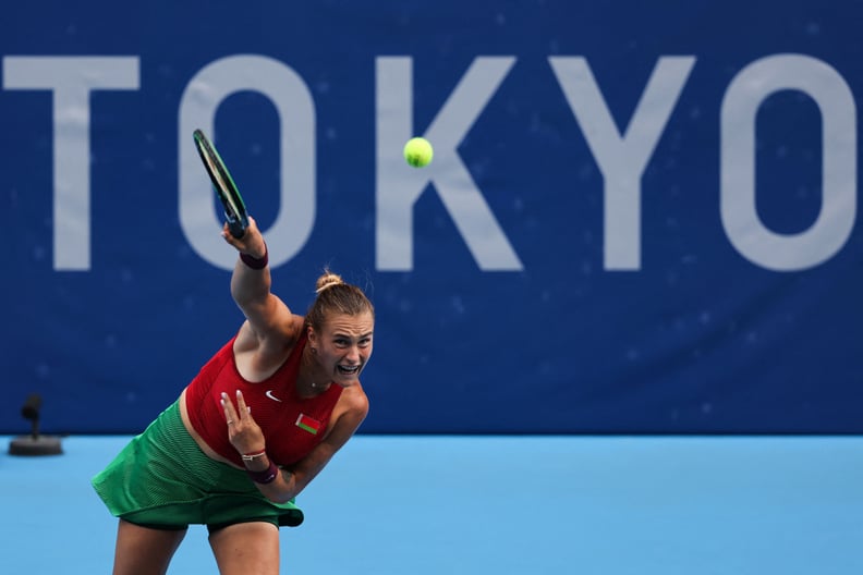 Aryna Sabalenka Played in the Tokyo Olympics