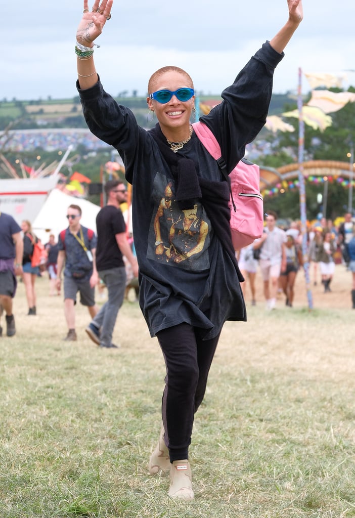 Adwoa Aboah at Glastonbury 2017