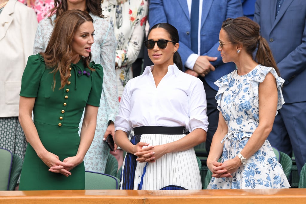 Meghan Markle and Kate Middleton at Wimbledon 2019 Pictures | POPSUGAR ...