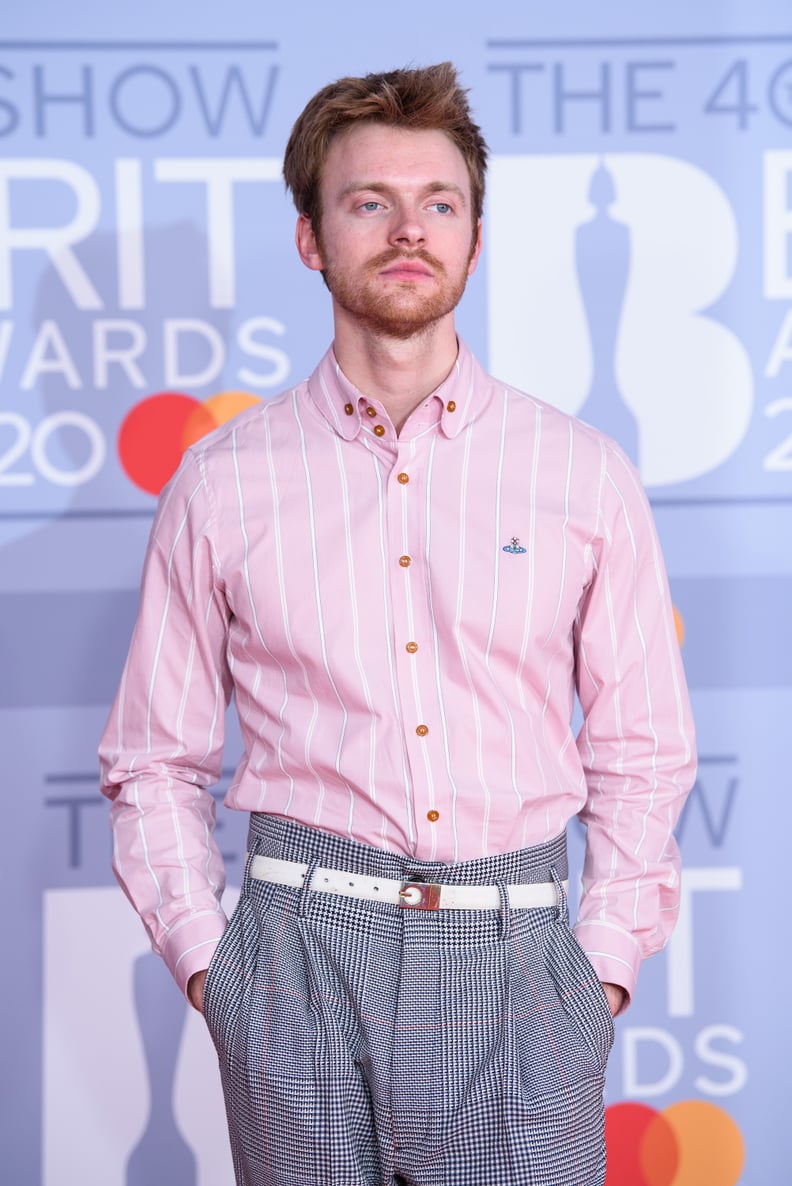 Finneas O'Connell at the 2020 BRIT Awards in London