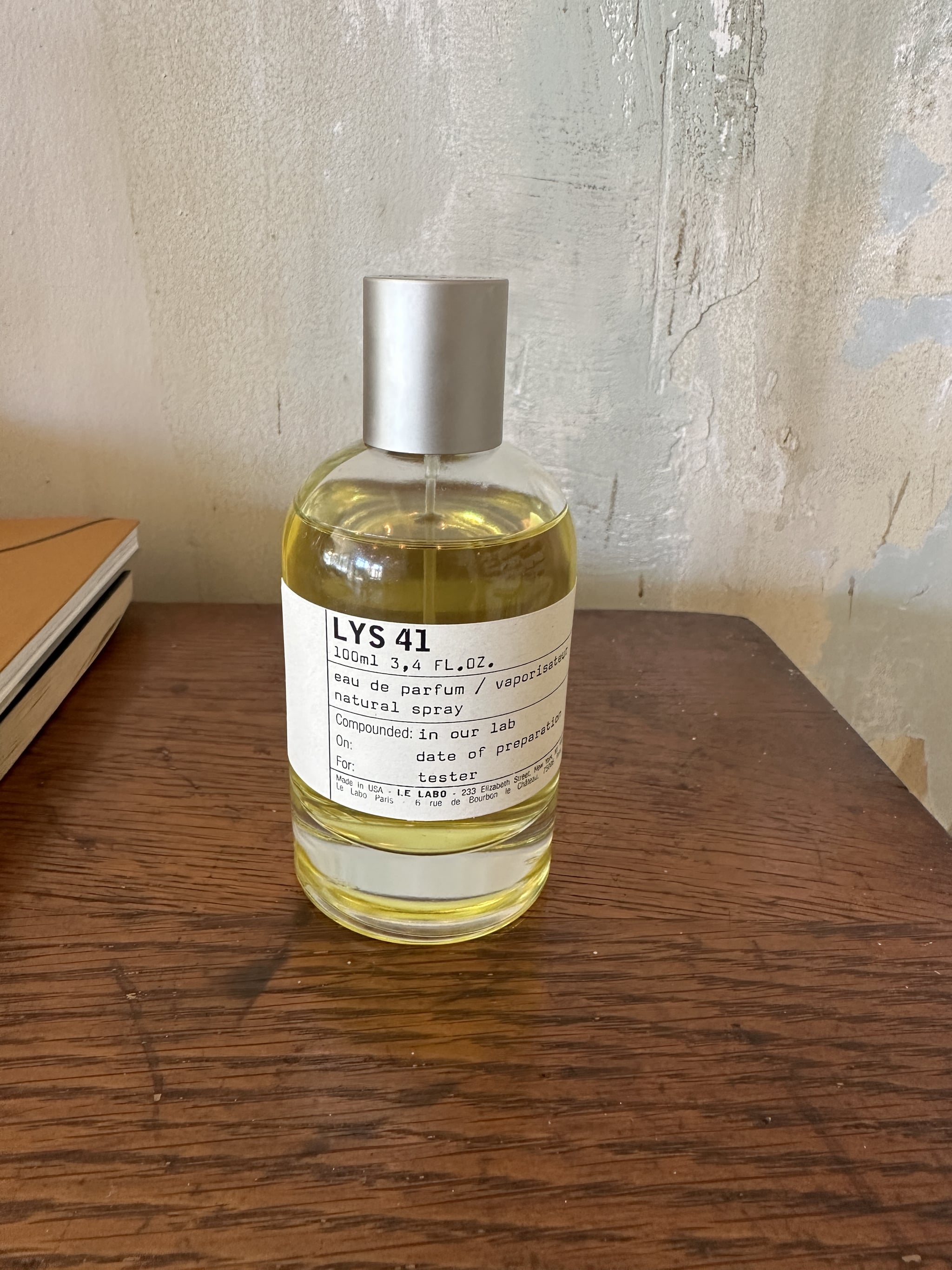 Le Labo Lys 41: For Falling Asleep On a Beach Lounger | The