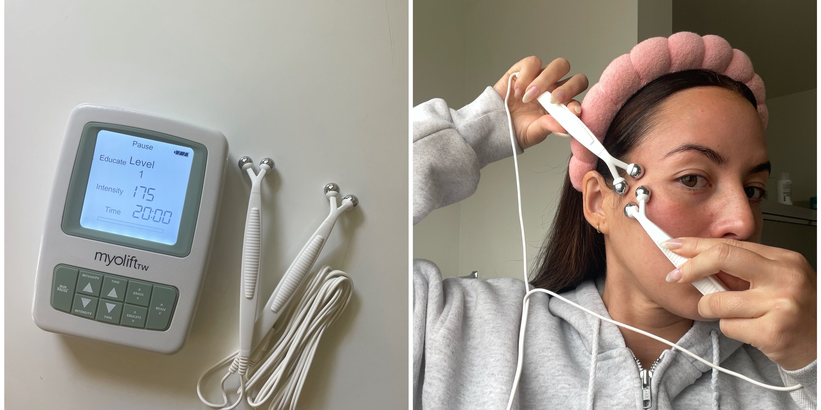 MyoLift Triwave Facial Toning Device Review With Photos POPSUGAR Beauty