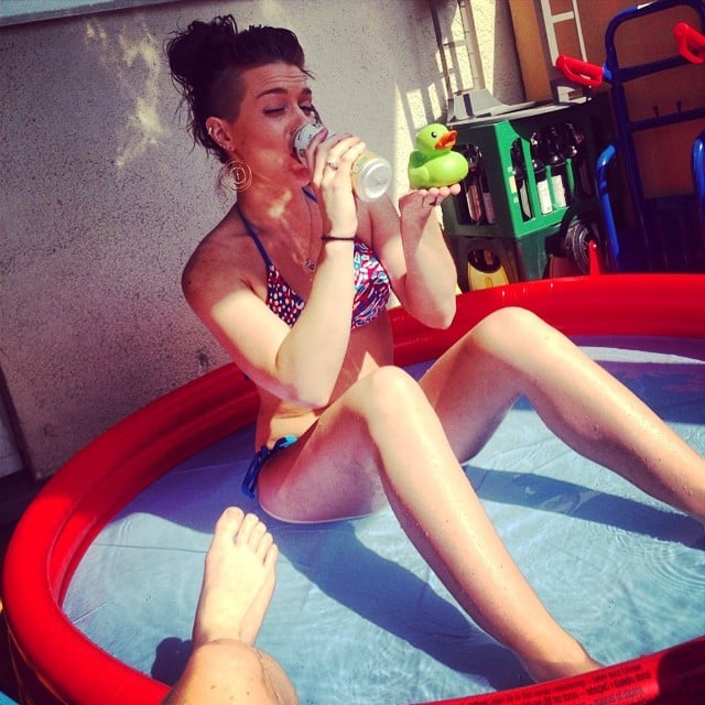 You: Take Stunning Shots of You Fitting Into a Kiddie Pool