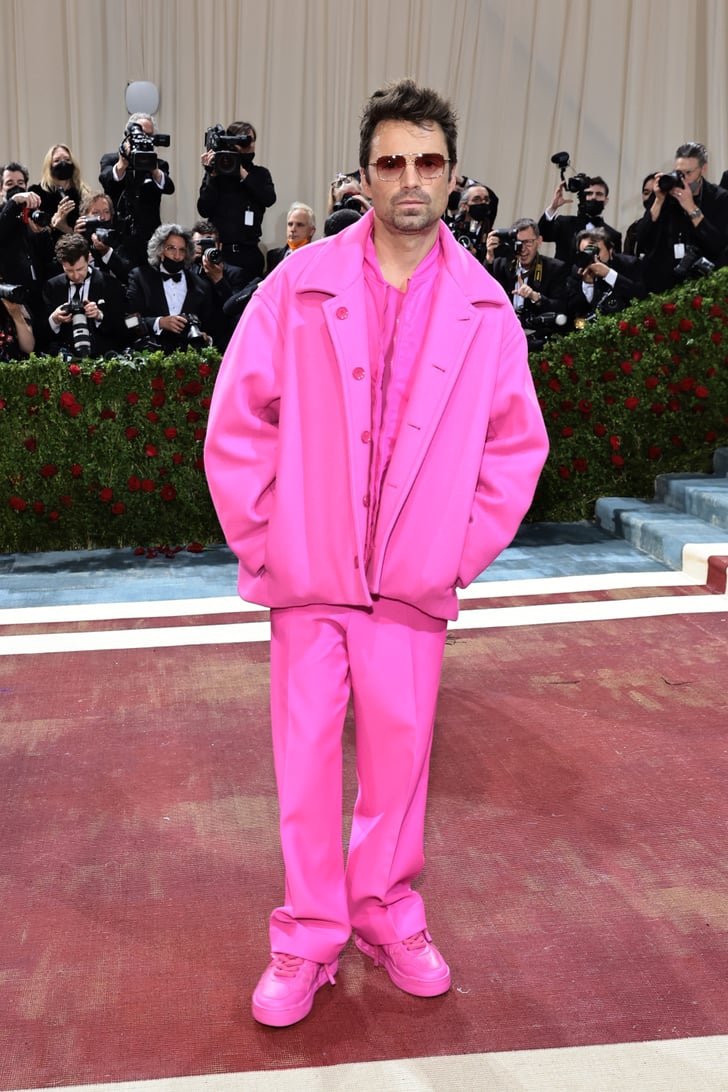 Sebastian Stan in Valentino at the 2022 Met Gala Celebrities in Hot