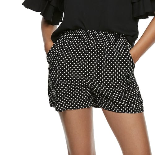 POPSUGAR Printed Pull-On Shorts