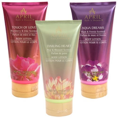 April Bath and Shower Scented Body Lotion
