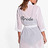 boohoo bridal robes