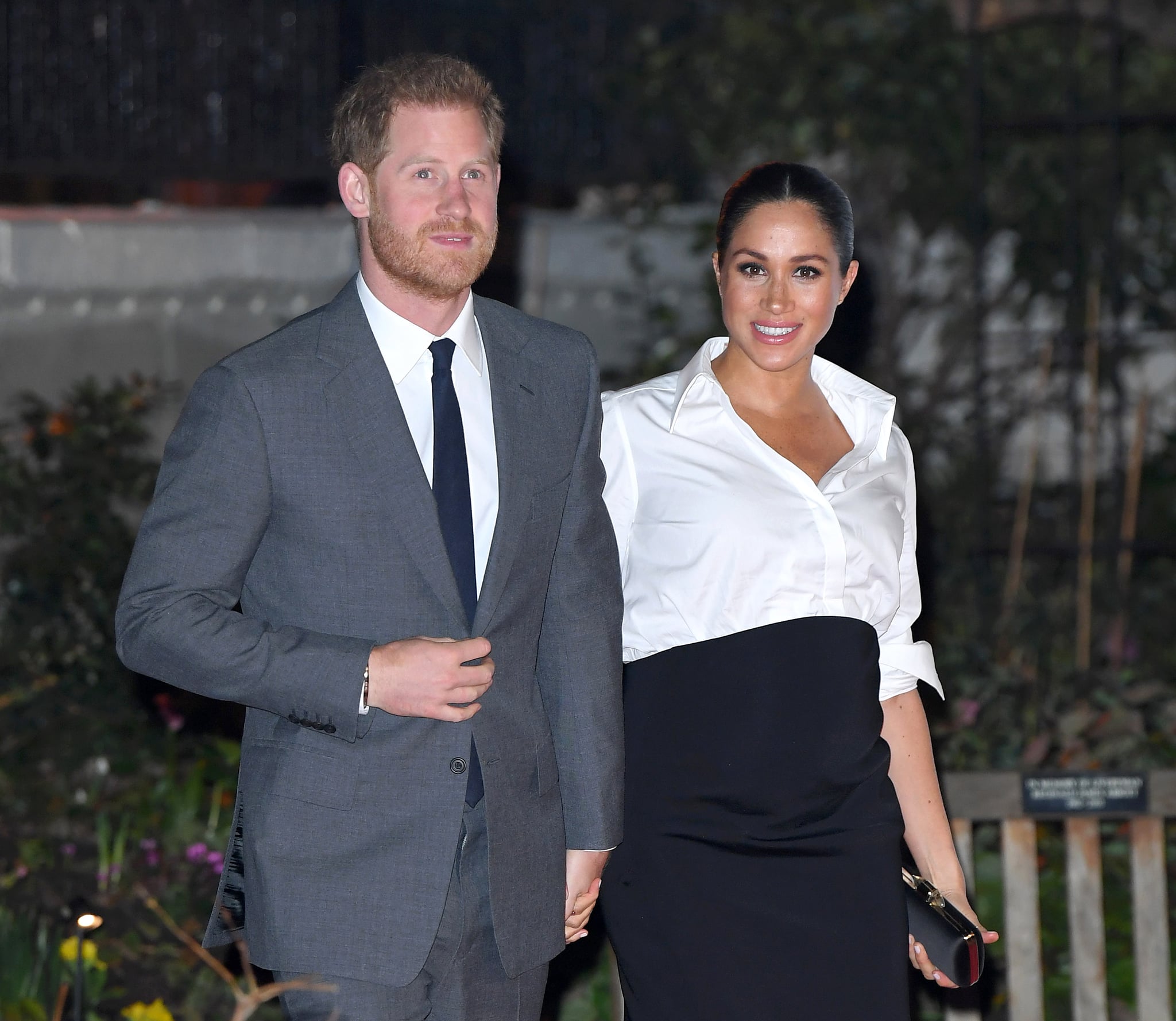 LONDON, ENGLAND - FEBRUARY 07: Prince Harry, Duke of Sussex and Meghan, Duchess of Sussex attend the Endeavour Fund awards at Drapers Hall on February 07, 2019 in London, England. (Photo by Karwai Tang/WireImage)