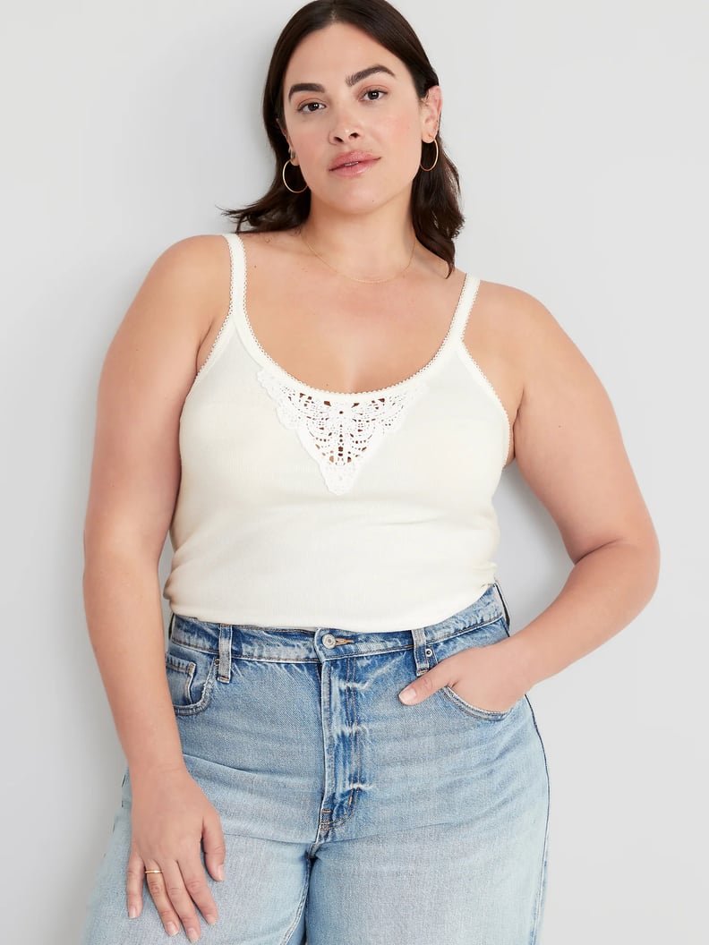 Best Lace-Trim Tank Top