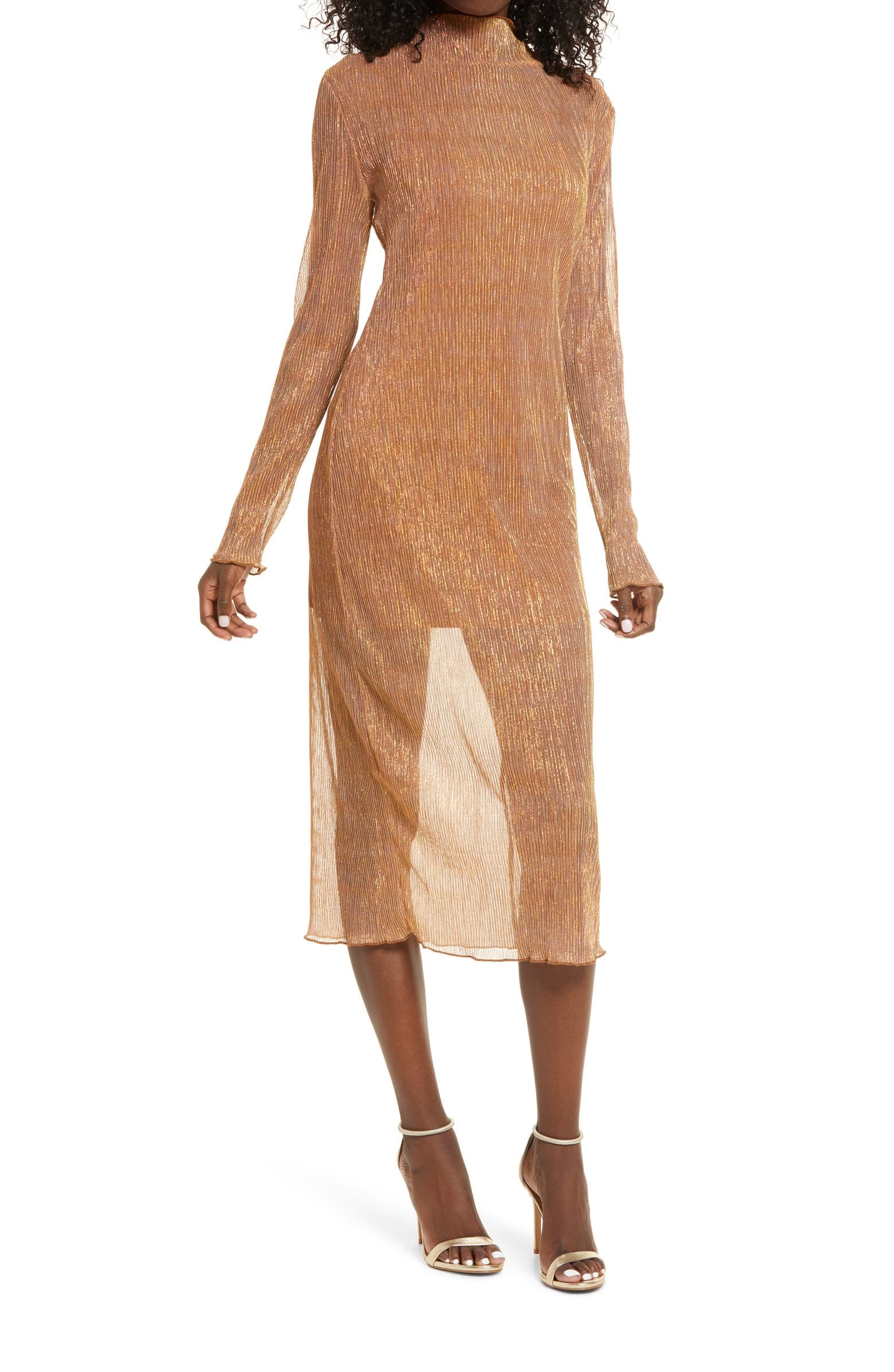 Leith metallic dress hotsell