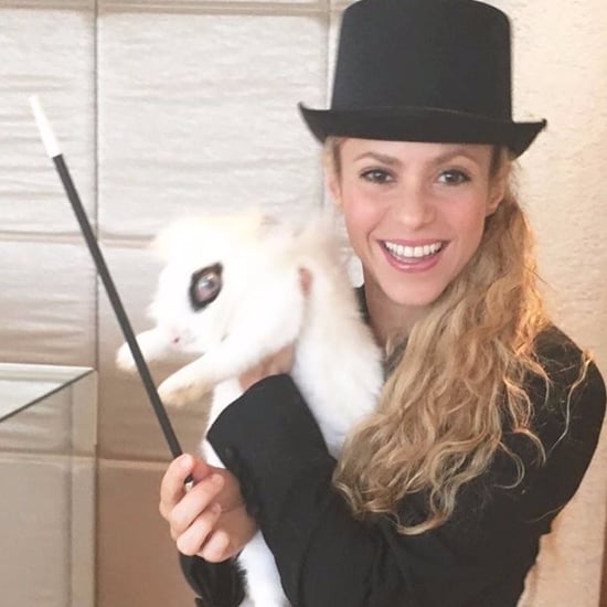 Shakira Dressed as a Magician on Instagram
