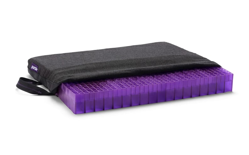 Purple Double Seat Cushion