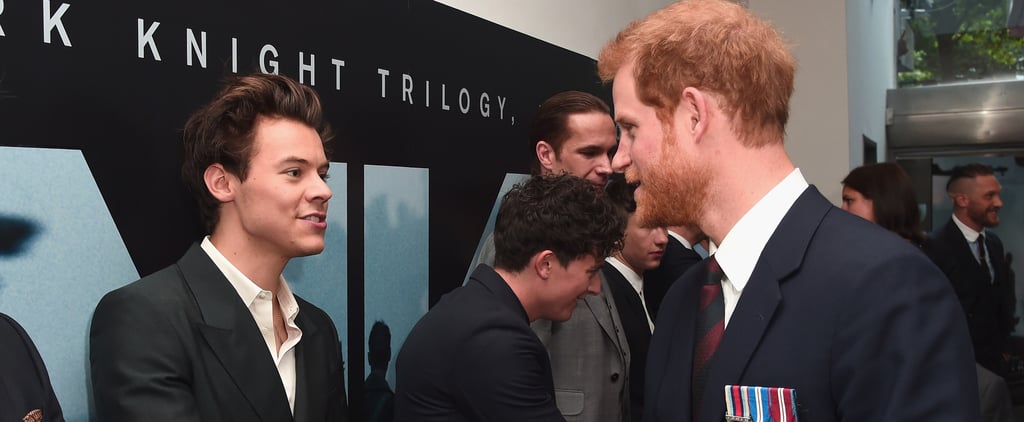 Prince Harry and Harry Styles at Dunkirk Premiere in London