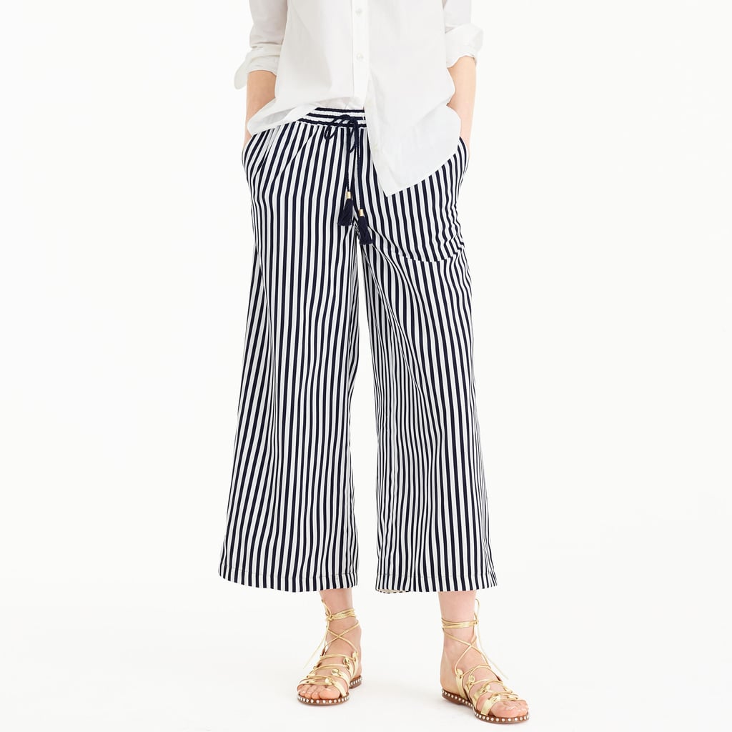 J. Crew Striped drawstring pant ($75)