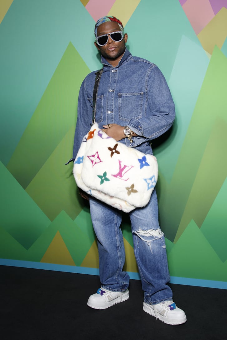 Law Roach at the Louis Vuitton Menswear Fall 2023 Show | Kit Connor