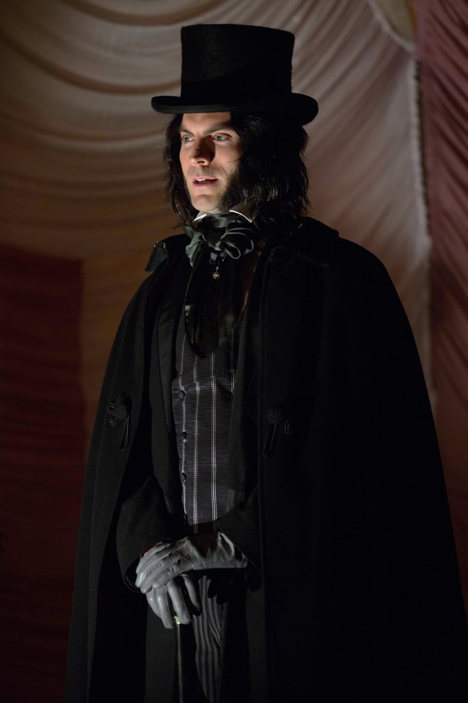He's the new villain this year and the creepiest one yet, because he's based on a real person.