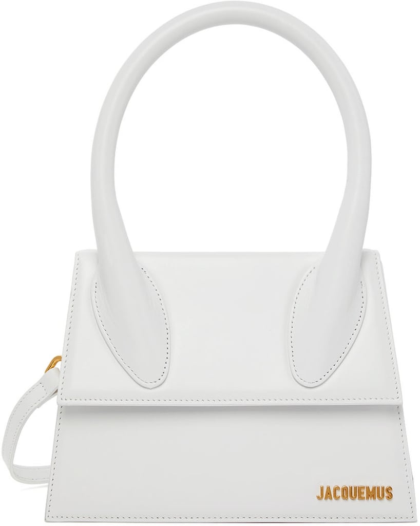 Jacquemus White Le Grand Chiquito Top Handle Bag