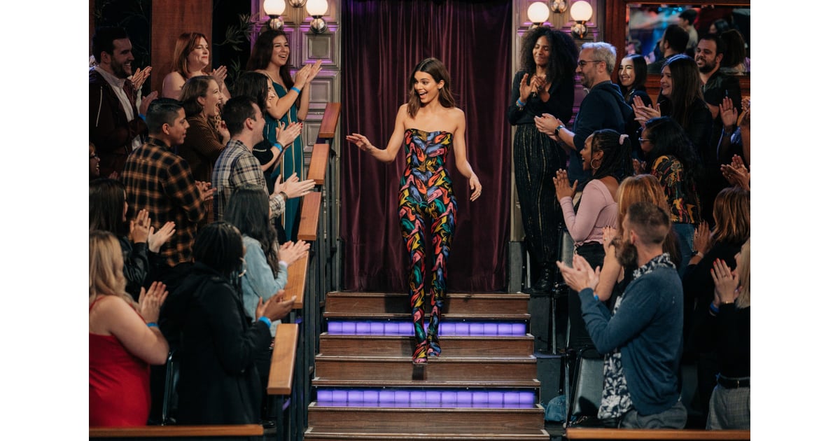 Kendall Jenner At The Late Late Show With James Corden