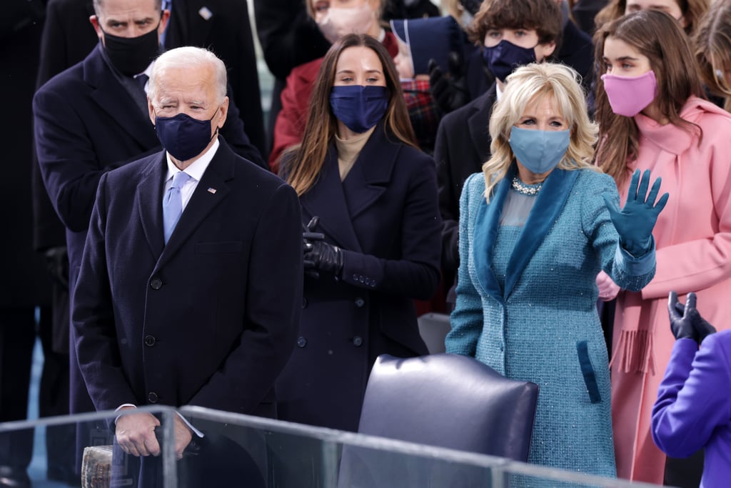 Joe Biden's 4 Granddaughters Wear Matching Monochrome Coats