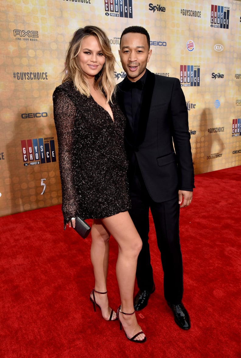 Chrissy Teigen and John Legend Turned the Red Carpet Into a Hot Date
