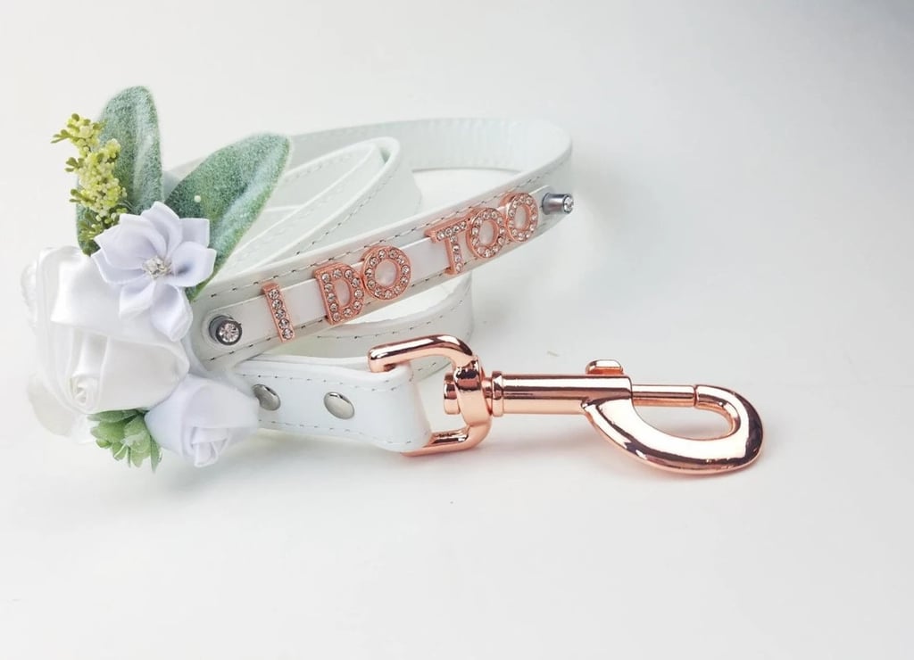 Flower Girl Basket Alternatives: A Dog — and a Festive Leash