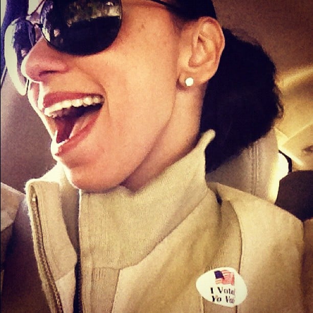 Mya shared her excitement after voting.
Source: Instagram user kissmya
Mya shared her excitement after voting.
Source: Instagram user kissmya