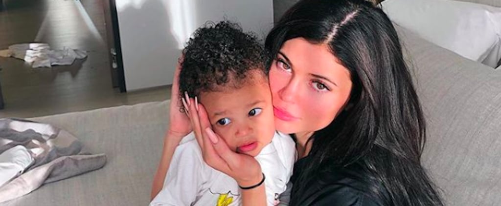 Kylie Jenner Does Stormi's Hair