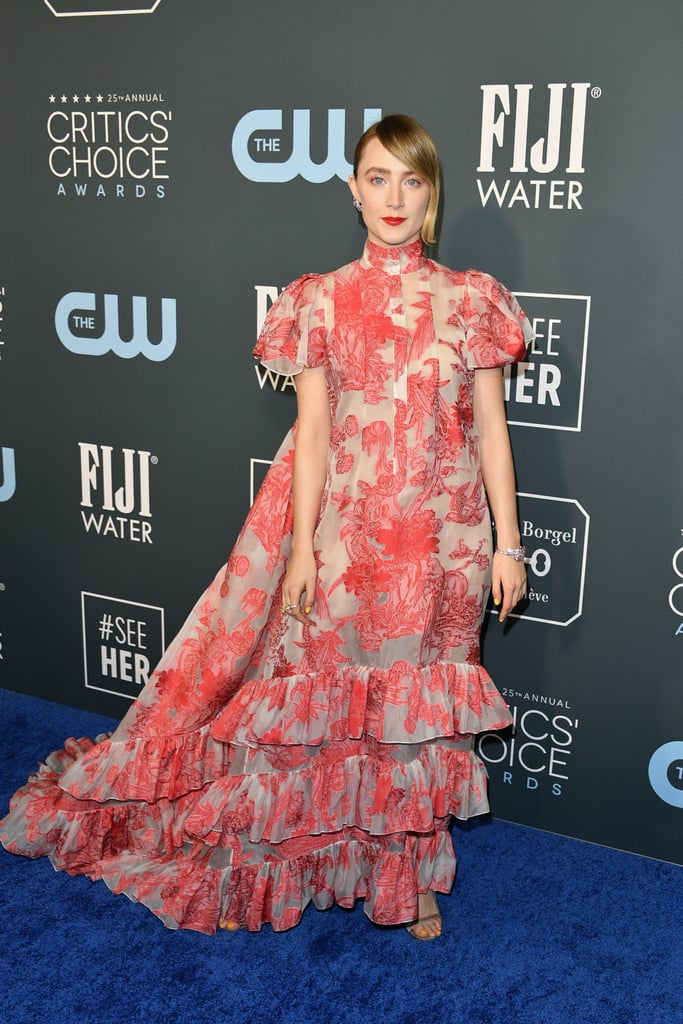 Saoirse Ronan's Erdem Dress at Critics' Choice Awards 2020