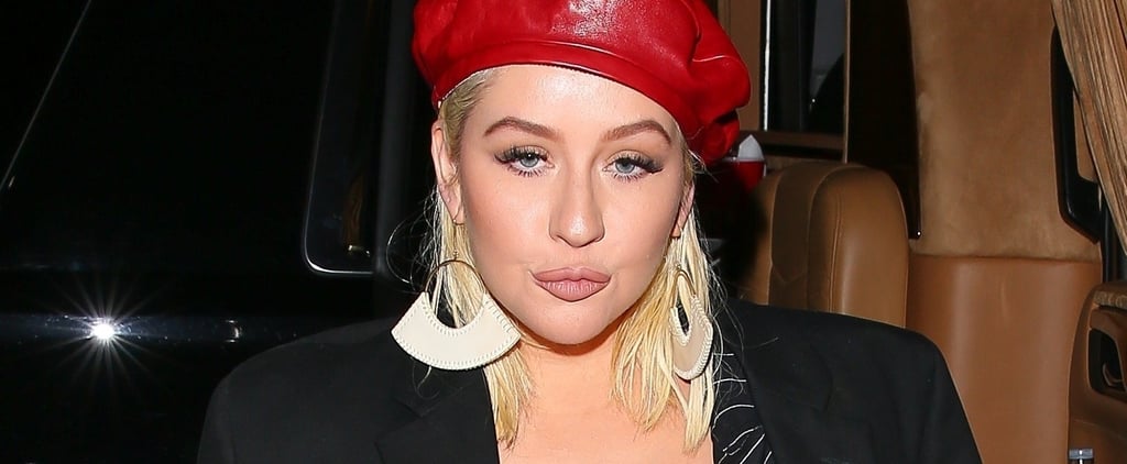 Christina Aguilera Leaving Bar in LA January 2018