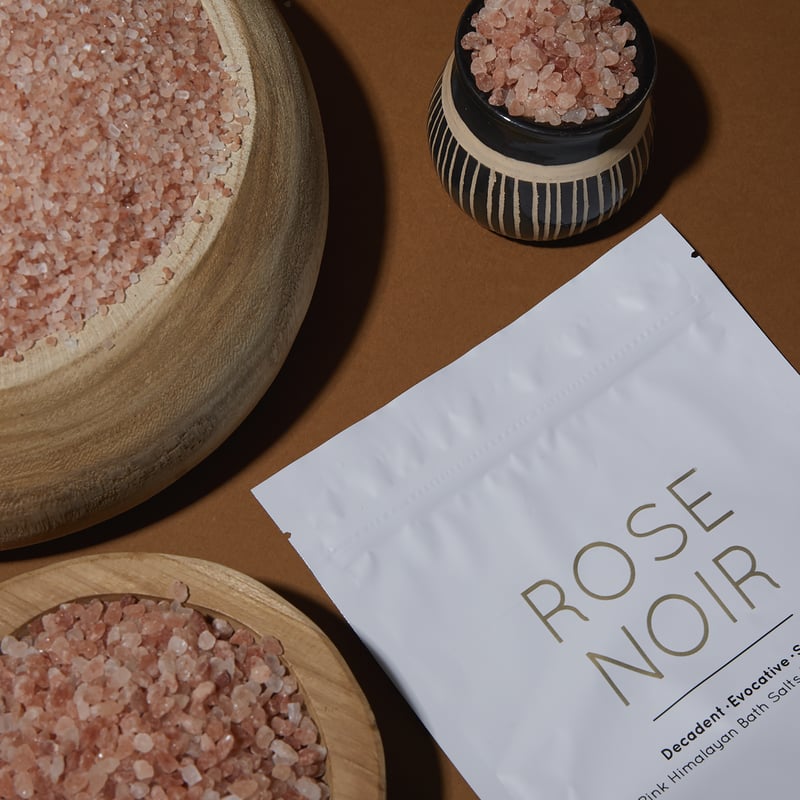 Rose Noir Pink Himalayan Bath Salts