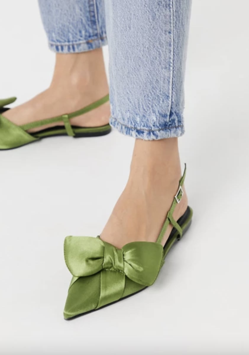 ASOS Liliana Slingback Ballet Flats 13 Comfy Flats You ll Want