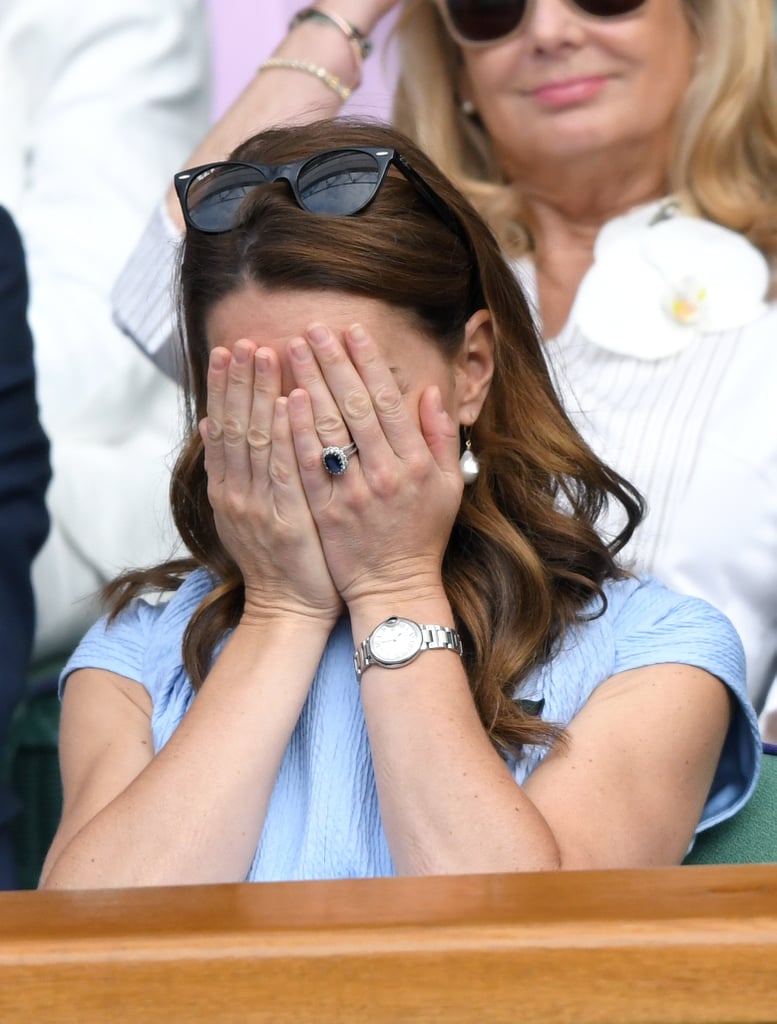 Kate Middleton's Facial Expressions Watching Sports Pictures