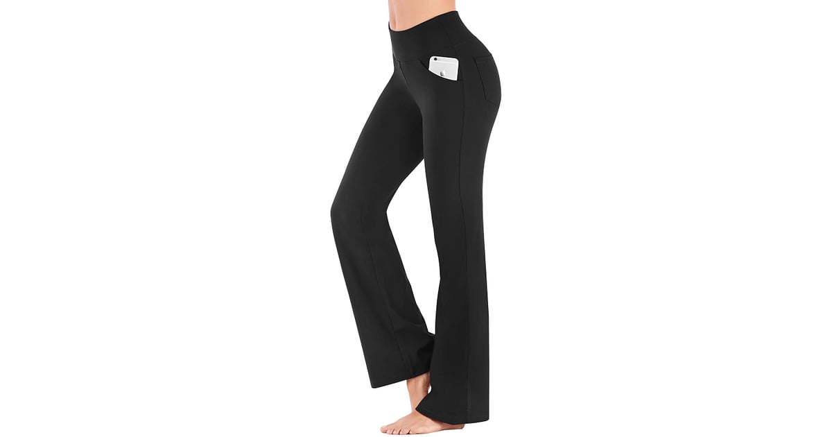 Iuga Bootcut Yoga Pants with Pockets | The Best Amazon Fitness Black ...