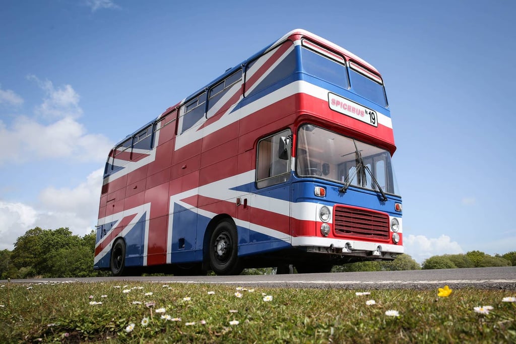 The Spice Bus from Spice World — Isle of Wight, United Kingdom