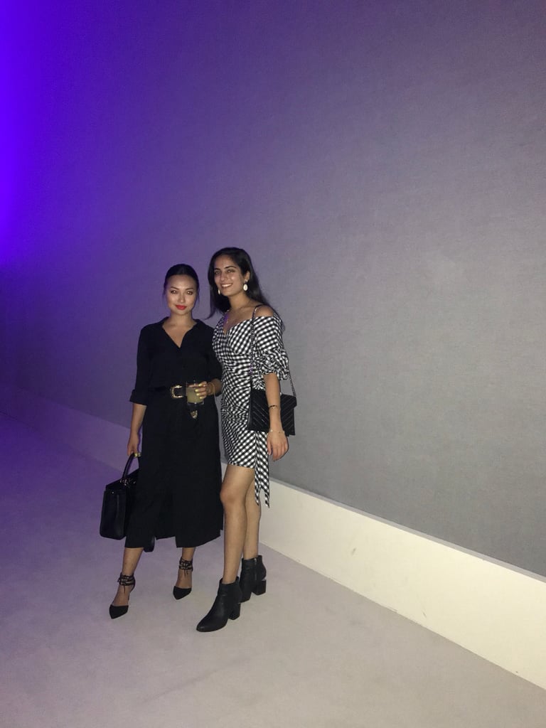 Gingham Dress at Fashion Week