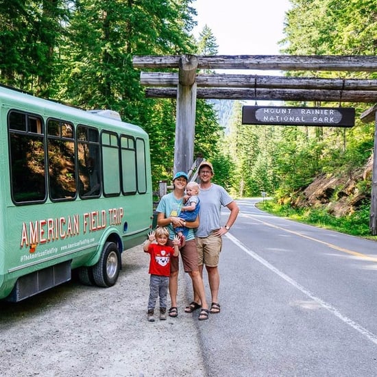 Family Lives in Shuttle Bus to Visit all National Parks