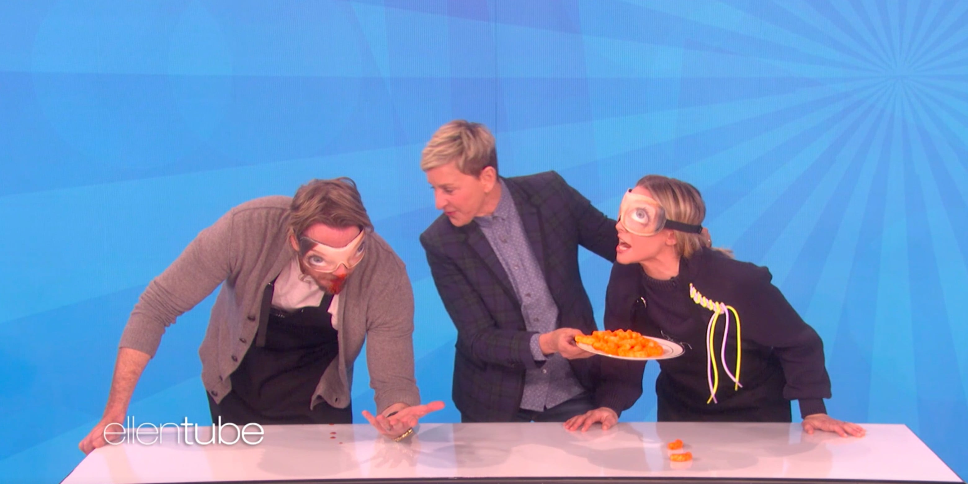 Kristen Bell and Dax Shepard Play Taste Buds on Ellen Video PS Celebrity